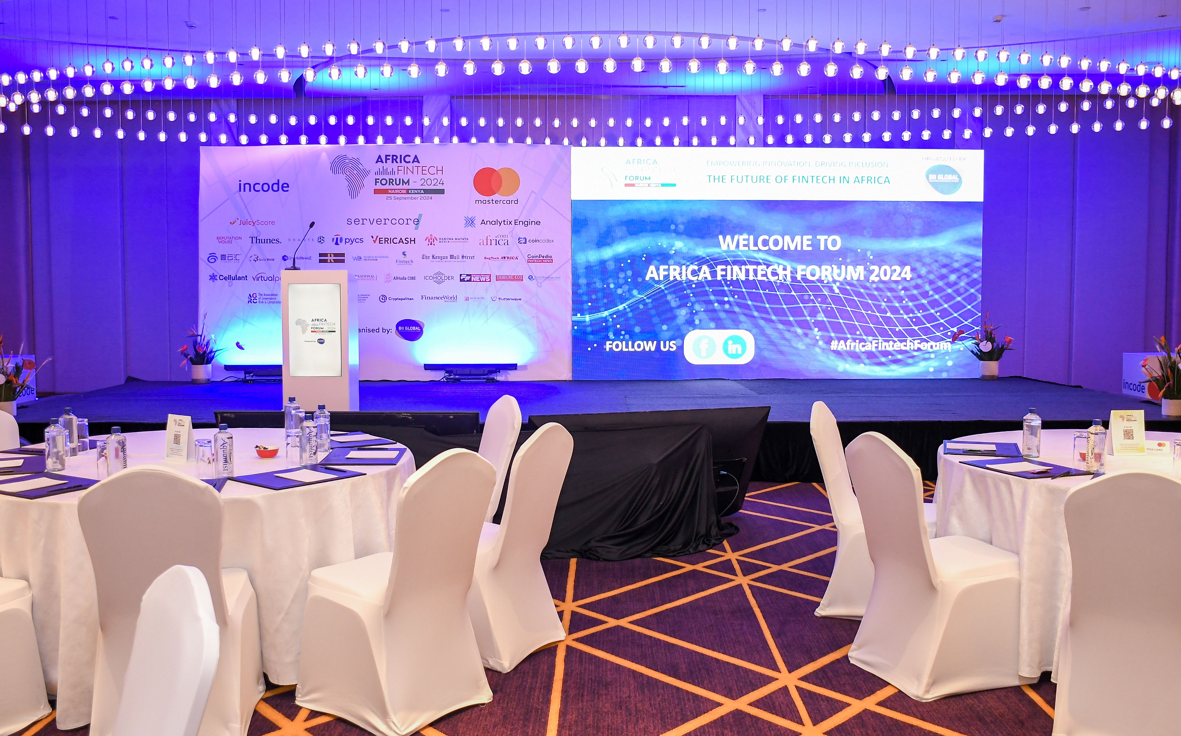 Stage Installation- Africa Fintech Forum